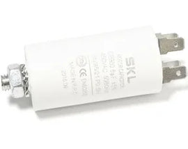 CAPACITOR 6µf 450v AC, Plastic housing , Round