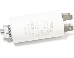 CAPACITOR 6µf 450v AC, Plastic housing , Round