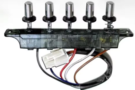 Range Hood 5 Push Button Switch