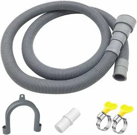 Universal Washing Machine & Dishwasher Drain Hose Extension Pipe Replacement 2m