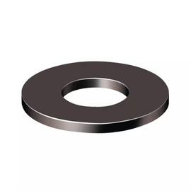 Rubber Flat Washer Outer 18mm, Inner 16mm, Thickness 2 mm, Pkt of 100