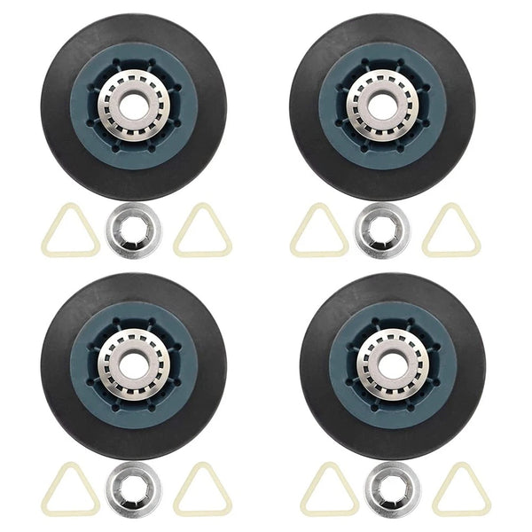 W10314173 Dryer Drum Roller Replacement for Dryer pack of 4