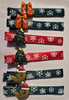 Christmas Hair Clips Hand Made 1cm ×8cm Made in Australia Assorted 3pairs