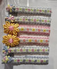Yellow flower Hair Clips 3pairs Handmade 1cm×8cm Made in Australia