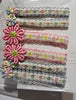 Pink flower Hair Clips 3pairs handmade 1cm ×8cm Made in Australia
