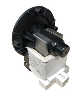 WHIRLPOOL ARISITON WASHING MACHINE DRAIN PUMP plug connection in the back